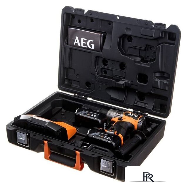 Ударная дрель-шуруповерт AEG Powertools BSB 18C3BL-502C 4935478939 (с 2-мя АКБ 5 Ач, кейс) - Изображение №1 — Интернет-магазин ПроЗаказ