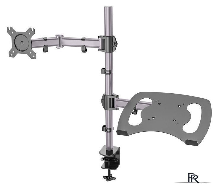 Кронштейн для монитора CACTUS CS-VM-LH07-AL - Изображение №1 — Интернет-магазин ПроЗаказ