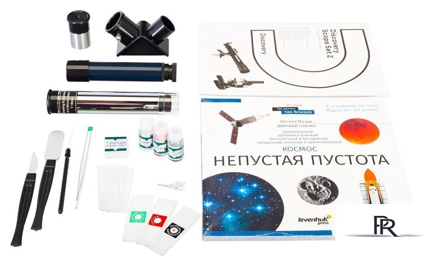 Набор для опытов Levenhuk Discovery Scope 2 с книгой 77821 - Изображение №3 — Интернет-магазин ПроЗаказ