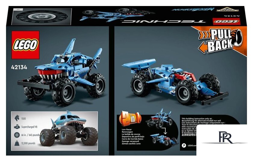 Конструктор LEGO Technic 42134 Monster Jam Megalodon - Изображение №12 — Интернет-магазин ПроЗаказ