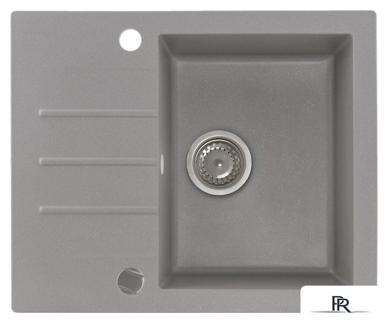 Кухонная мойка Kernau KGS A 4560 1B1D Grey Metallic - Изображение №1 — Интернет-магазин ПроЗаказ