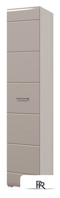 Шкаф-пенал Горизонт Ненси (ясень/капучино) - Изображение №1 — Интернет-магазин ПроЗаказ