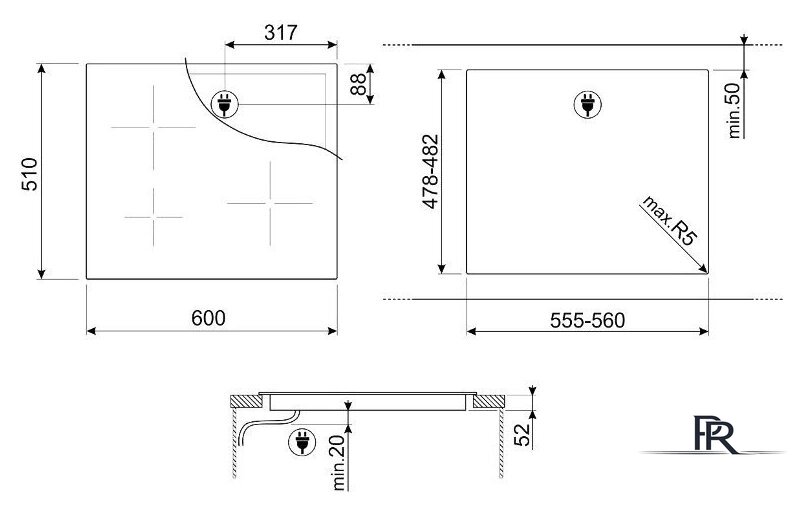 Варочная панель Smeg SI2641DP - Изображение №4 — Интернет-магазин ПроЗаказ