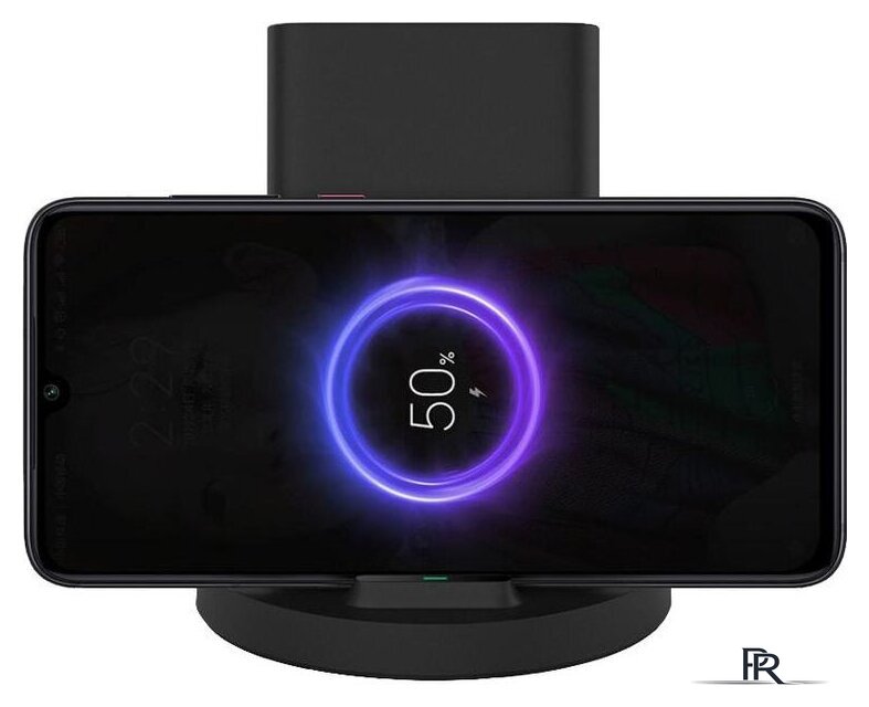 Беспроводное зарядное Xiaomi Mi Vertical Wireless Charger Stand WPC02ZM (международная версия) - Изображение №5 — Интернет-магазин ПроЗаказ