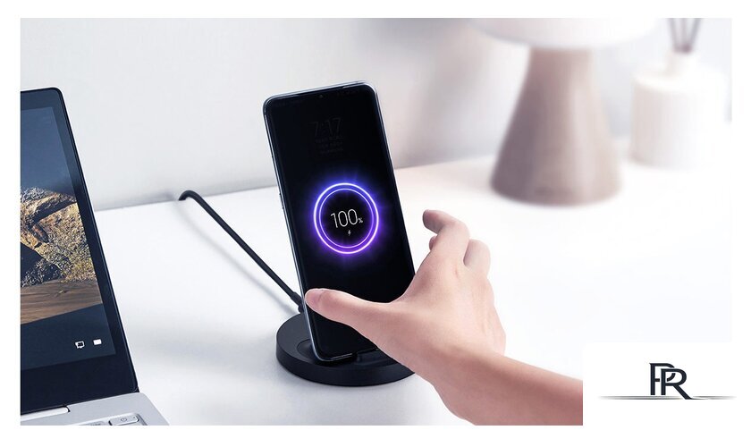 Беспроводное зарядное Xiaomi Mi Vertical Wireless Charger Stand WPC02ZM (международная версия) - Изображение №9 — Интернет-магазин ПроЗаказ