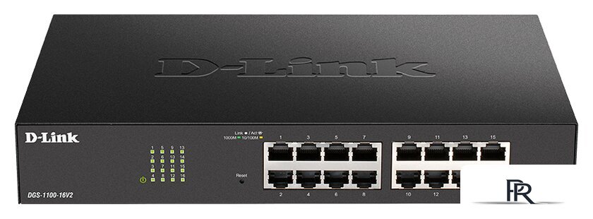 Настраиваемый коммутатор D-Link DGS-1100-16V2/A2A - Изображение №1 — Интернет-магазин ПроЗаказ