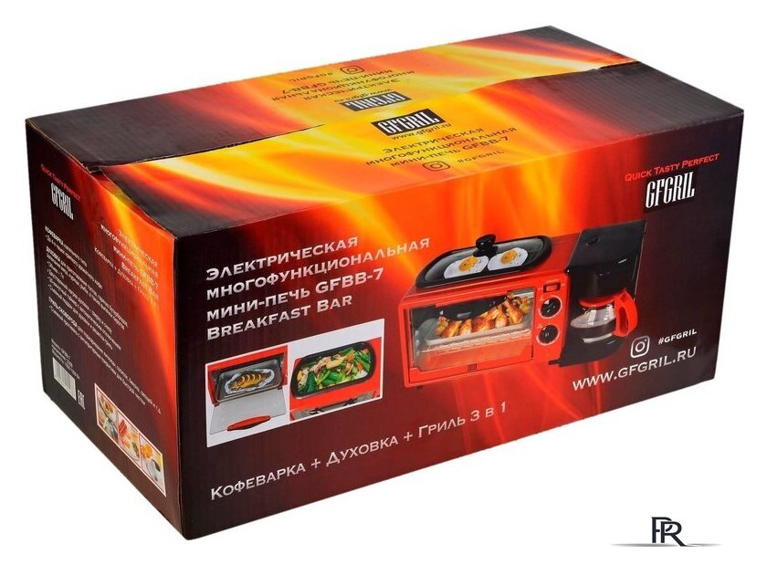 Мини-печь GFgril GFBB-7 Breakfast Bar - Изображение №15 — Интернет-магазин ПроЗаказ