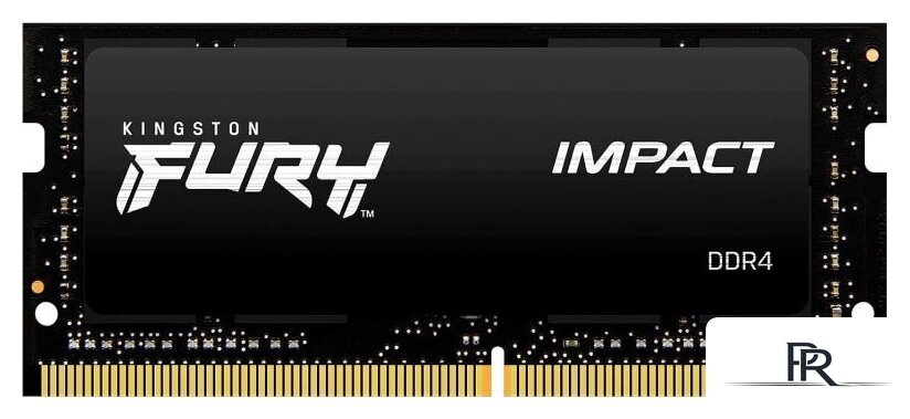 Оперативная память Kingston FURY Impact 16GB DDR4 SODIMM PC4-25600 KF432S20IB1/16 - Изображение №1 — Интернет-магазин ПроЗаказ