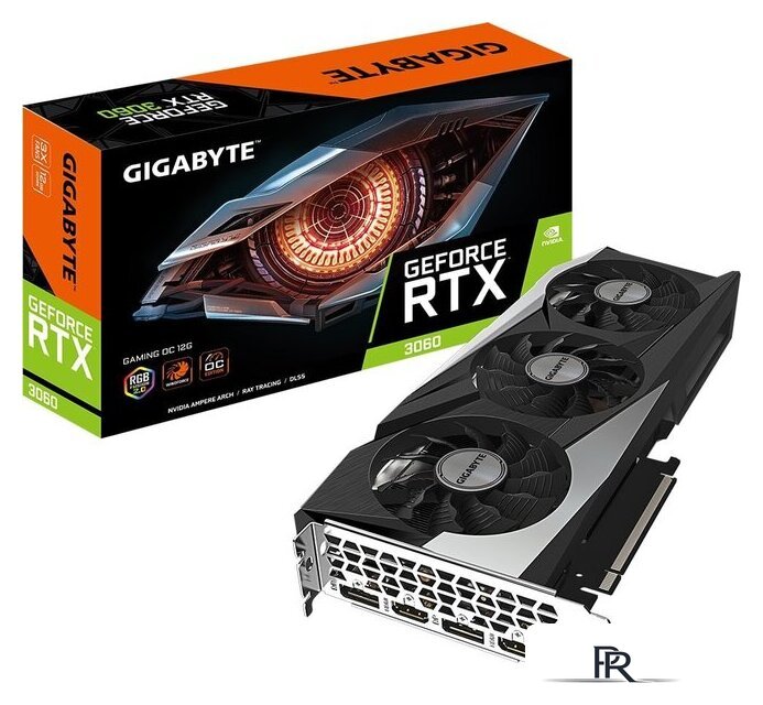 Видеокарта Gigabyte GeForce RTX 3060 Gaming OC 12GB GDDR6 (rev. 2.0) - Изображение №8 — Интернет-магазин ПроЗаказ