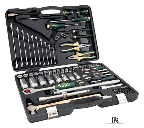 Универсальный набор инструментов Force 4911-9 (91 предмет) - Изображение №1 — Интернет-магазин ПроЗаказ