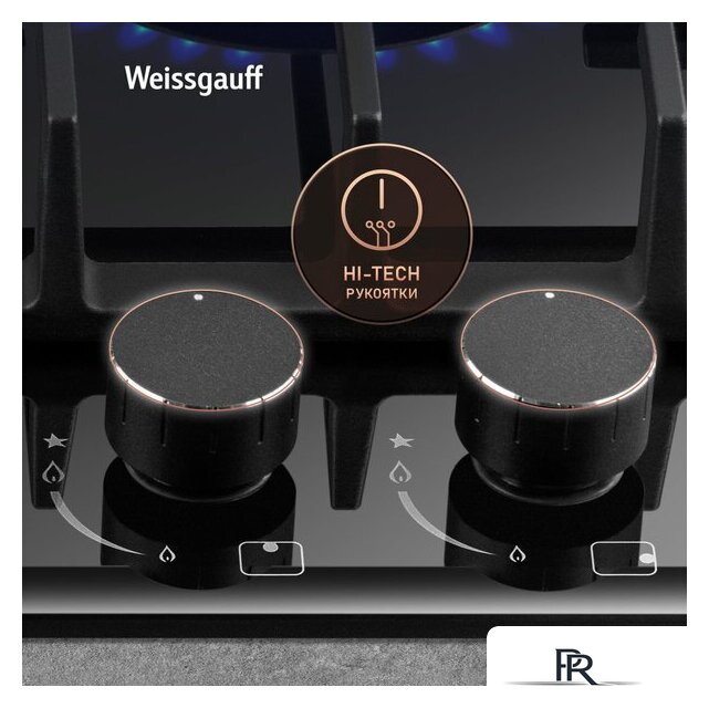 Варочная панель Weissgauff HGG 642 BGH Double Wok Timer - Изображение №19 — Интернет-магазин ПроЗаказ