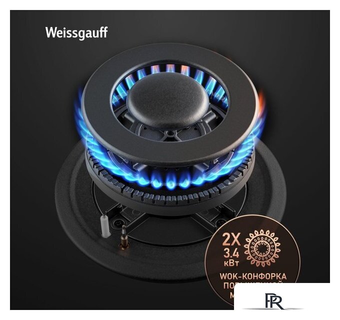 Варочная панель Weissgauff HGG 642 BGH Double Wok Timer - Изображение №12 — Интернет-магазин ПроЗаказ