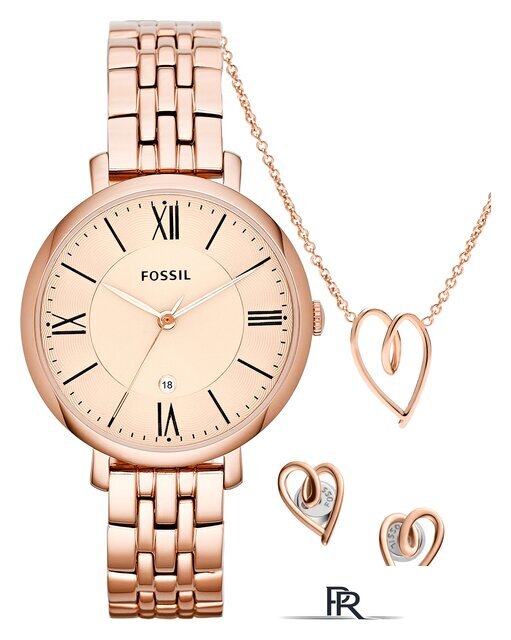 Наручные часы с украшением Fossil Jacqueline ES5252SET - Изображение №1 — Интернет-магазин ПроЗаказ