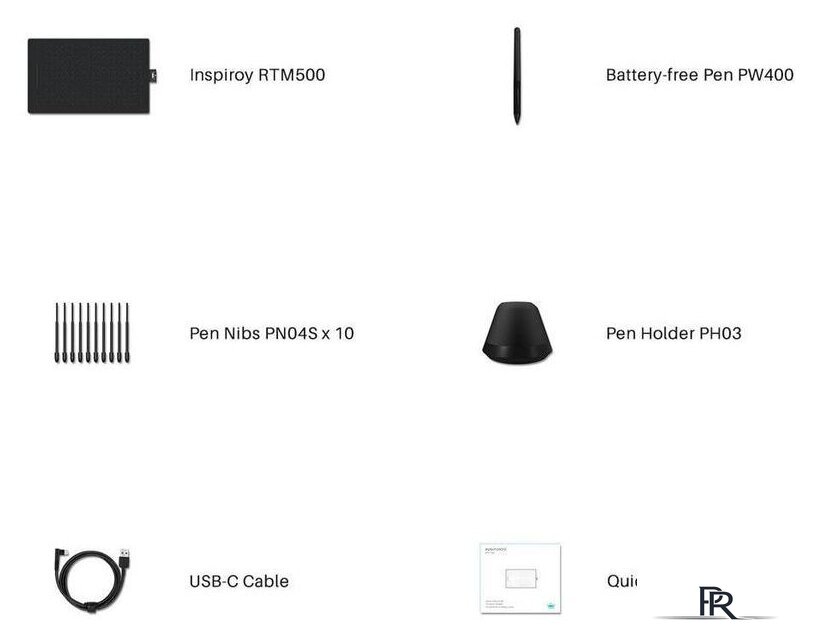 Графический планшет Huion Inspiroy RTM-500 (черный) - Изображение №11 — Интернет-магазин ПроЗаказ