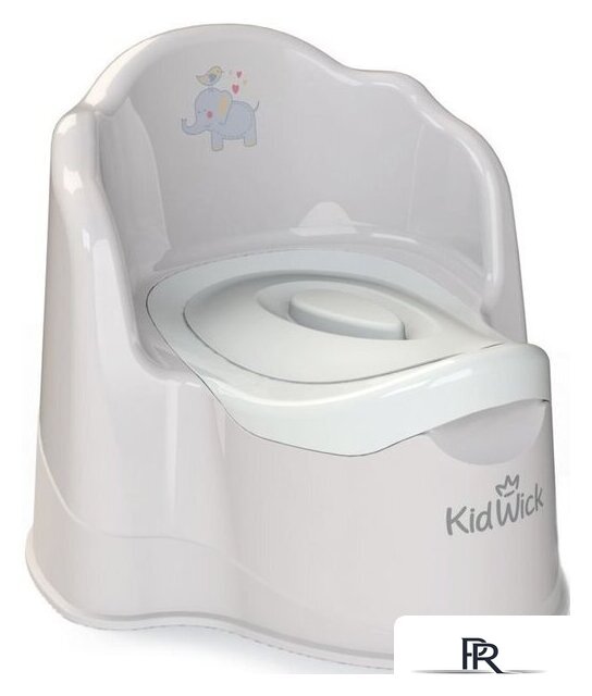 Детский горшок Kidwick Трон KW070402 (серый) - Изображение №1 — Интернет-магазин ПроЗаказ