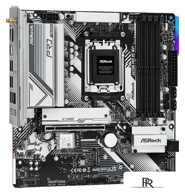 Материнская плата ASRock A620M Pro RS WiFi - Изображение №4 — Интернет-магазин ПроЗаказ