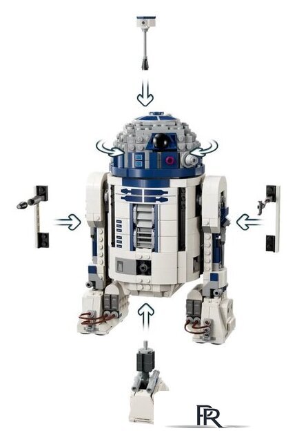 Конструктор LEGO Star Wars 75379 R2-D2 - Изображение №4 — Интернет-магазин ПроЗаказ