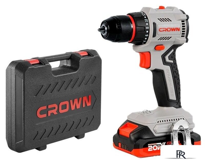Дрель-шуруповерт Crown CT21131HMX-2 BMC (с 2-мя АКБ, кейс) - Изображение №1 — Интернет-магазин ПроЗаказ