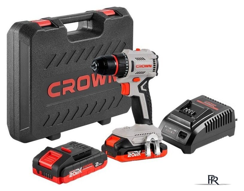 Дрель-шуруповерт Crown CT21131HMX-2 BMC (с 2-мя АКБ, кейс) - Изображение №2 — Интернет-магазин ПроЗаказ