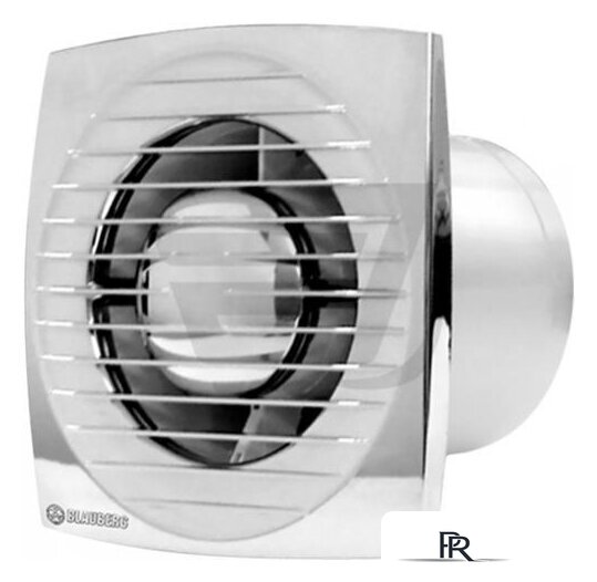 Осевой вентилятор Blauberg Ventilatoren Bravo Chrome 100 - Изображение №1 — Интернет-магазин ПроЗаказ