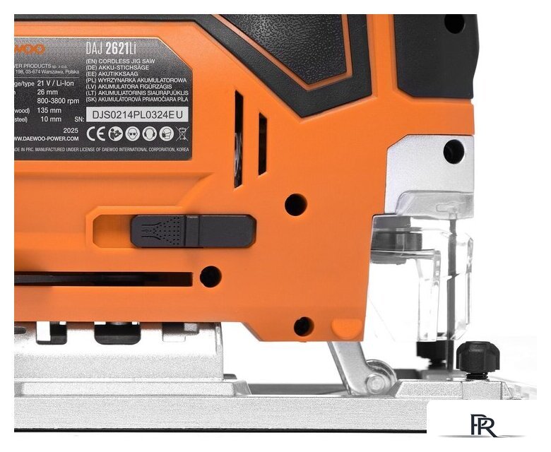 Электролобзик Daewoo Power DAJ 2621Li (без АКБ) - Изображение №13 — Интернет-магазин ПроЗаказ