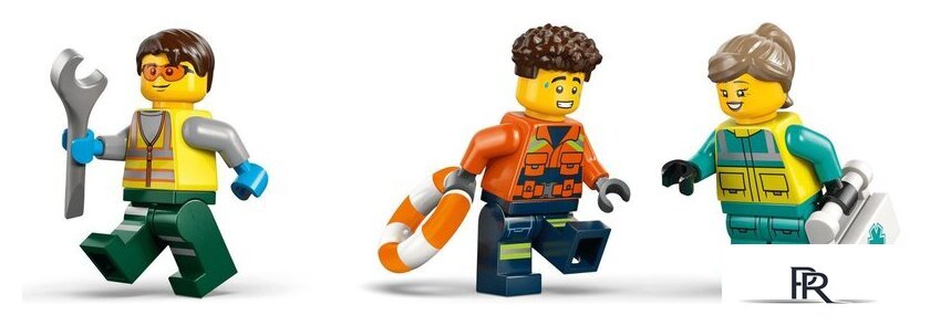 Конструктор LEGO City 60505 Ремикс самолёта, грузовика и судна на воздушной подушке - Изображение №5 — Интернет-магазин ПроЗаказ