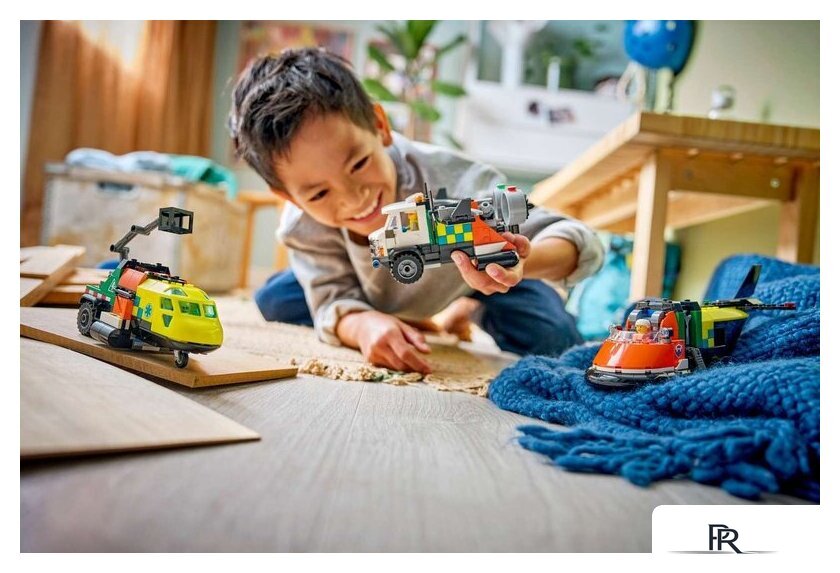 Конструктор LEGO City 60505 Ремикс самолёта, грузовика и судна на воздушной подушке - Изображение №6 — Интернет-магазин ПроЗаказ