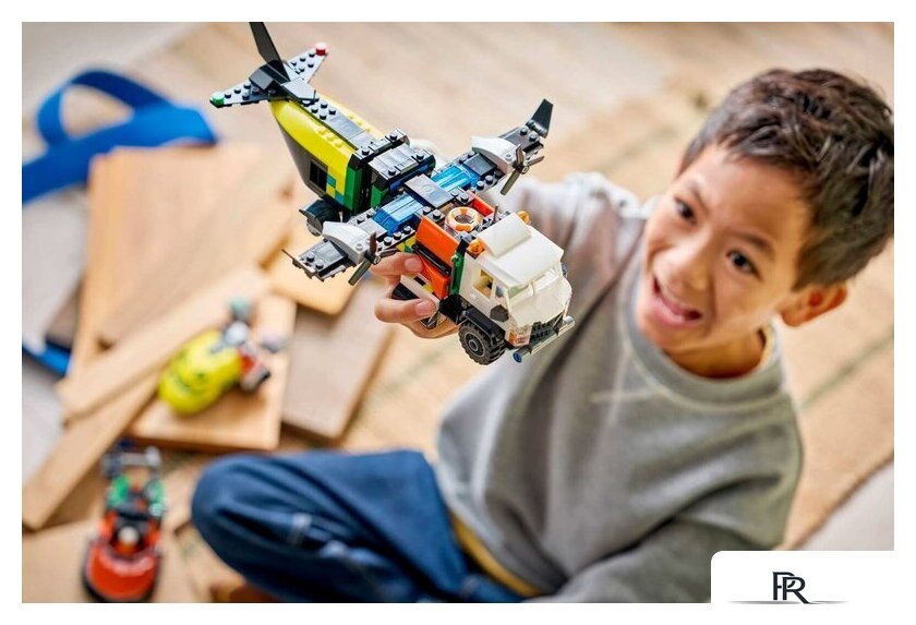 Конструктор LEGO City 60505 Ремикс самолёта, грузовика и судна на воздушной подушке - Изображение №7 — Интернет-магазин ПроЗаказ