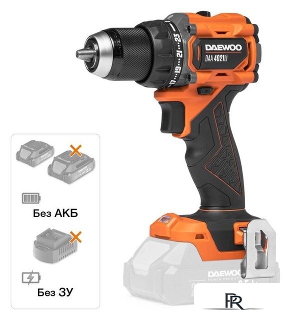 Дрель-шуруповерт Daewoo Power DAA 4021Li (без АКБ) - Изображение №1 — Интернет-магазин ПроЗаказ