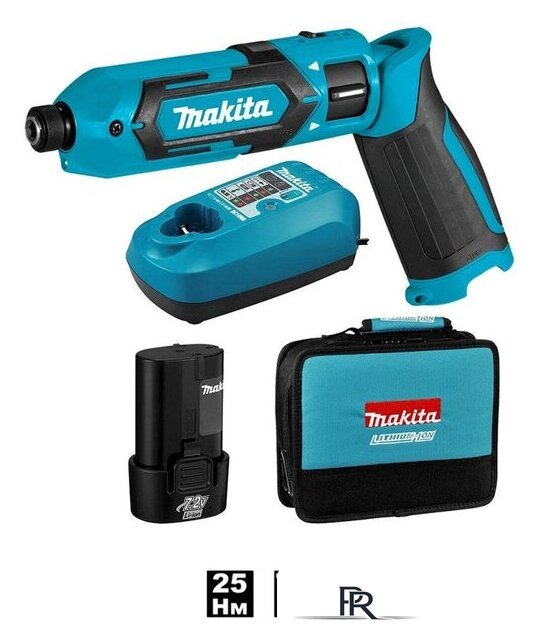 Электроотвертка Makita TD022DSE (с 1-м АКБ, кейс) - Изображение №1 — Интернет-магазин ПроЗаказ
