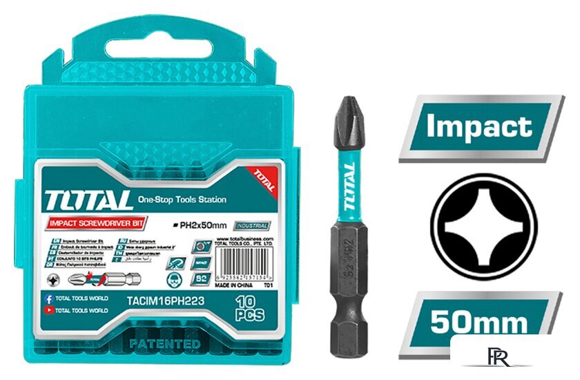 Набор бит Total TACIM16PH223 - Изображение №1 — Интернет-магазин ПроЗаказ