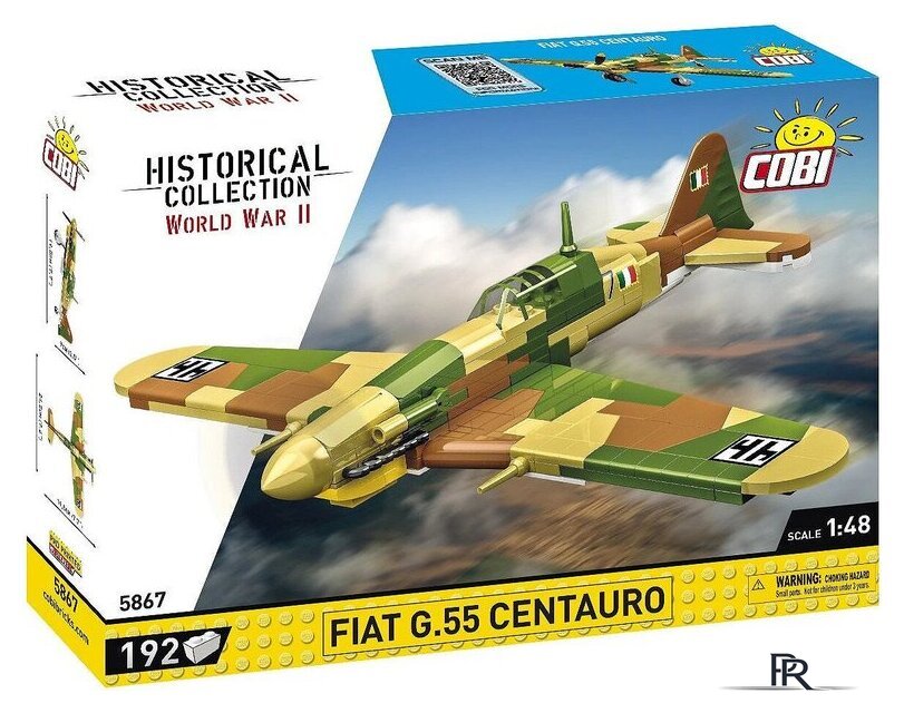 Конструктор Cobi Historical Collection WWII Fiat G.55 Centauro - Изображение №8 — Интернет-магазин ПроЗаказ