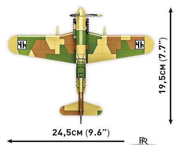 Конструктор Cobi Historical Collection WWII Fiat G.55 Centauro - Изображение №7 — Интернет-магазин ПроЗаказ