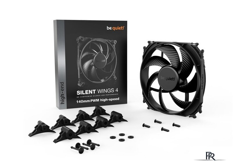 Вентилятор для корпуса be quiet! Silent Wings 4 140mm PWM BL096 - Изображение №4 — Интернет-магазин ПроЗаказ