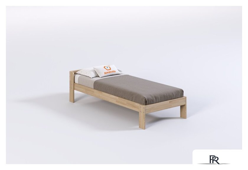 Кровать Домаклево Маруся Сосна 90x200 (натуральный) - Изображение №2 — Интернет-магазин ПроЗаказ