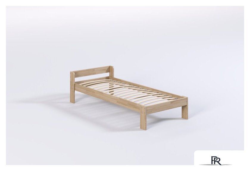 Кровать Домаклево Маруся Сосна 90x200 (натуральный) - Изображение №3 — Интернет-магазин ПроЗаказ