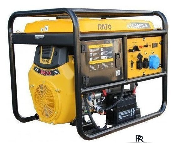 Бензиновый генератор Rato R10000D-A - Изображение №1 — Интернет-магазин ПроЗаказ