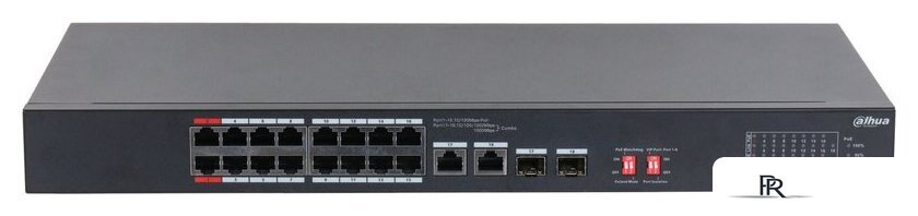 Неуправляемый коммутатор Dahua S3218-16ET-240 - Изображение №2 — Интернет-магазин ПроЗаказ