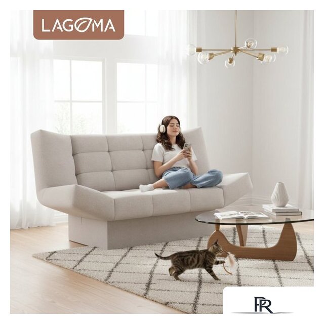 Диван Lagoma Ритми (Elvas Latte) - Изображение №5 — Интернет-магазин ПроЗаказ