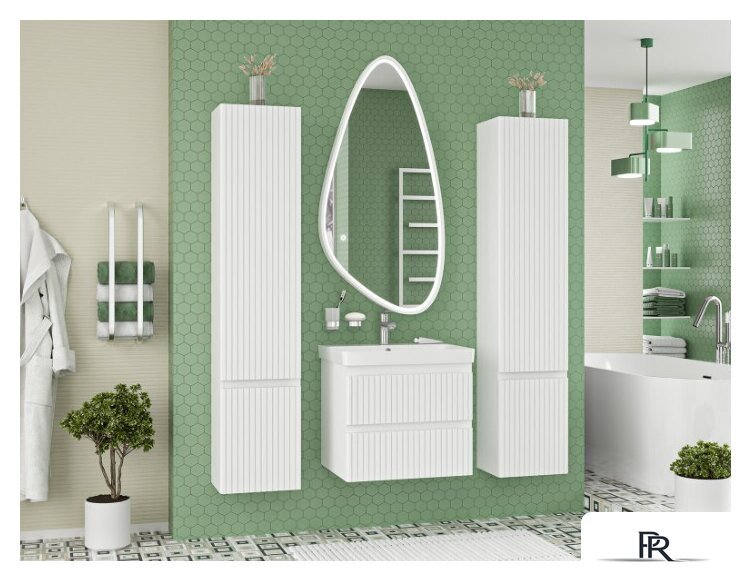  Brevita Шкаф-пенал Victory 35 VIC-05035-010R (белый матовый) - Изображение №5 — Интернет-магазин ПроЗаказ