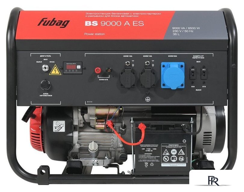 Бензиновый генератор Fubag BS 9000 A ES 641092 - Изображение №1 — Интернет-магазин ПроЗаказ