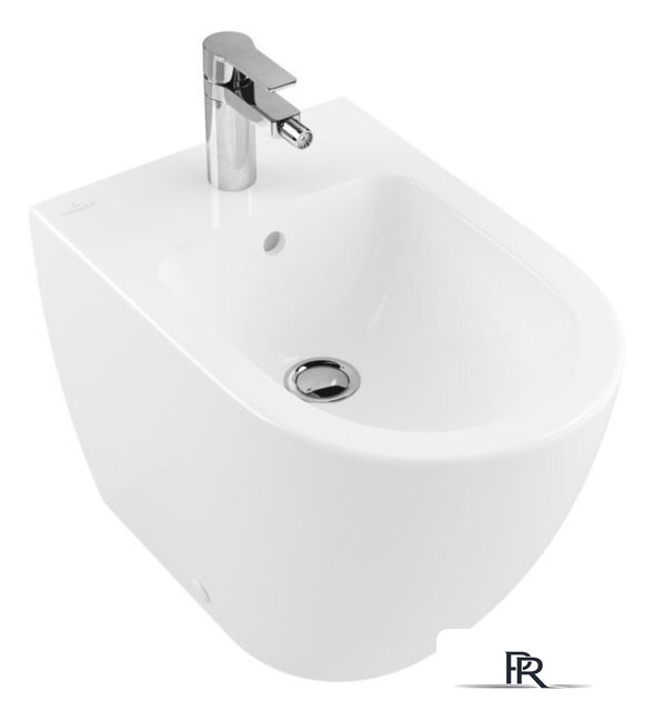 Биде Villeroy & Boch Subway 2.0 Weiss Alpin CeramicPlus 540100R1 - Изображение №1 — Интернет-магазин ПроЗаказ