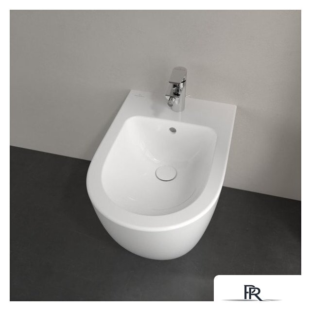 Биде Villeroy & Boch Subway 2.0 Weiss Alpin CeramicPlus 540100R1 - Изображение №4 — Интернет-магазин ПроЗаказ