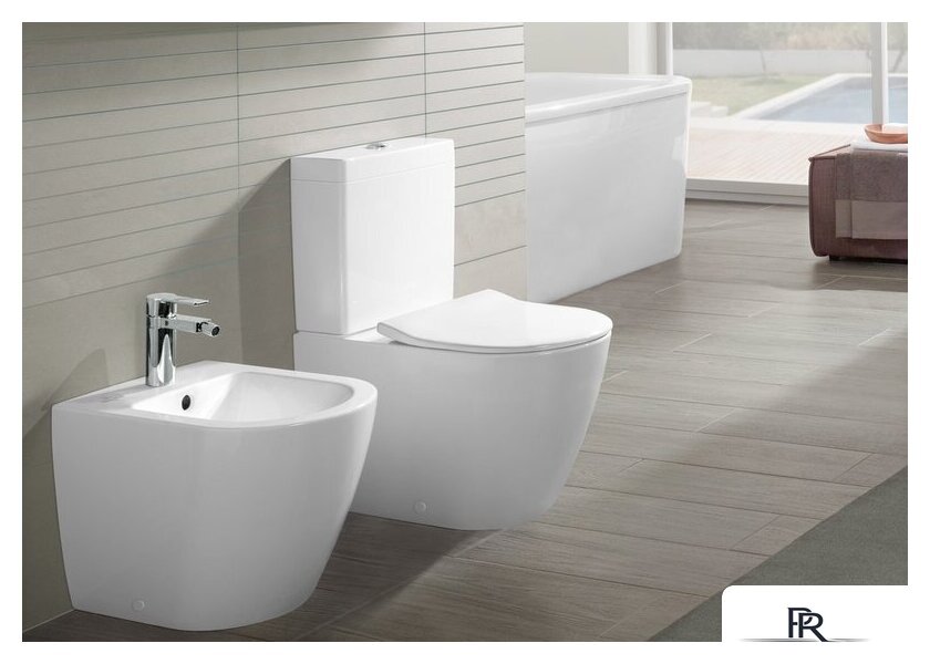 Биде Villeroy & Boch Subway 2.0 Weiss Alpin CeramicPlus 540100R1 - Изображение №9 — Интернет-магазин ПроЗаказ