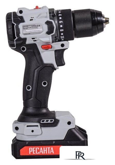 Дрель-шуруповерт Ресанта ДА-20-2ЛК-БП (с 2-мя АКБ, кейс) - Изображение №8 — Интернет-магазин ПроЗаказ