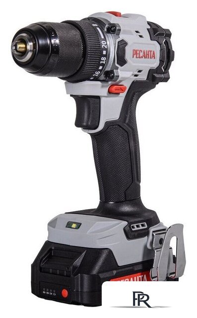 Дрель-шуруповерт Ресанта ДА-20-2ЛК-БП (с 2-мя АКБ, кейс) - Изображение №1 — Интернет-магазин ПроЗаказ
