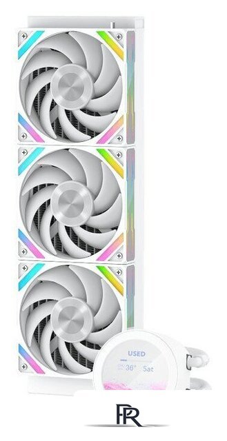 Система жидкостного охлаждения для процессора Sama Q70 360 (белый) - Изображение №2 — Интернет-магазин ПроЗаказ