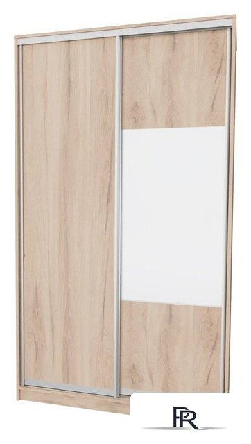 Шкаф-купе Рэйгрупп 158 EEX Elgon РГ-04.05 (дуб элисон/дуб элисон/хром) - Изображение №1 — Интернет-магазин ПроЗаказ