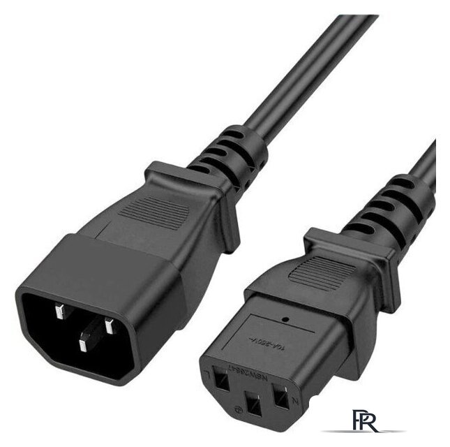 Кабель 5bites PC110-50A IEC320-C13 - IEC320-C14 (5 м, черный) - Изображение №1 — Интернет-магазин ПроЗаказ