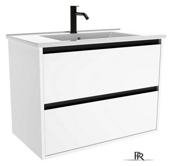  ЗОВ Тумба с умывальником Парма 70 P70LWP0MWMC1B-OL70 (белый матовый) - Изображение №1 — Интернет-магазин ПроЗаказ